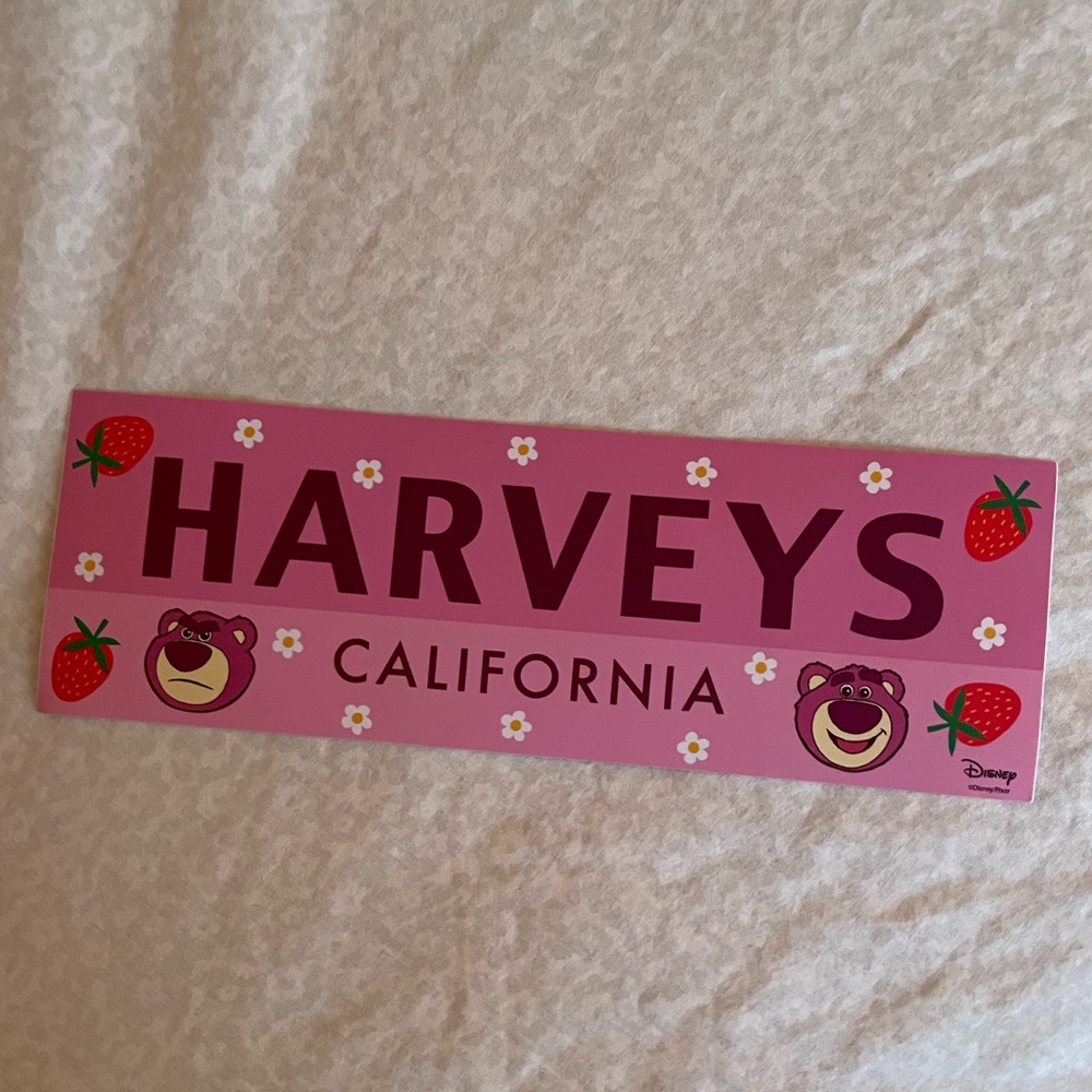 Disney Harveys Lotso Berry Foldover Crossbody Bag with Click n Go Keychain - Picture 5 of 8